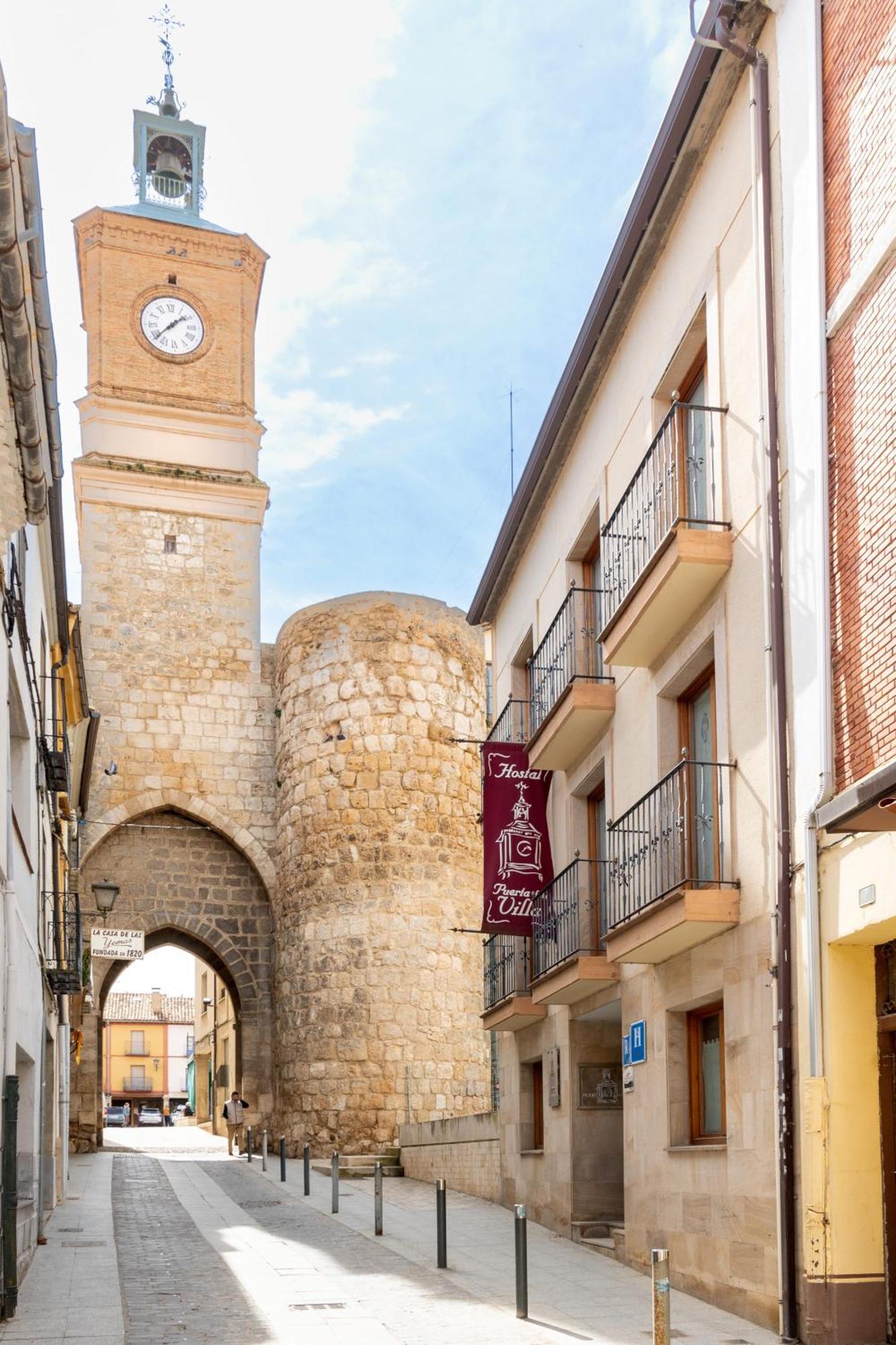 Hostal Sin Recep24H Puerta De La Villa - Pet Friendly & Restaurante Almazán Exteriér fotografie